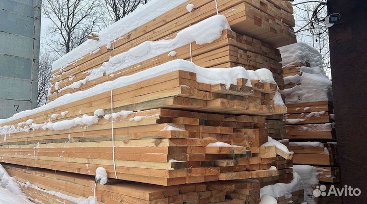 Доска обрезная 50х150х6000мм от производителя