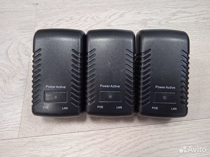 Инжекторы PoE, блоки питания