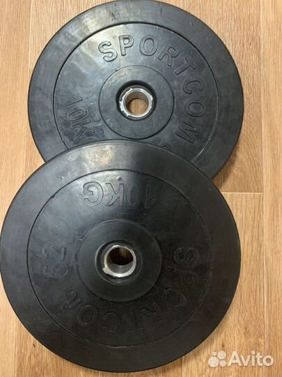 Блины для штанги 10 кг, d31мм. (Цена за одну)