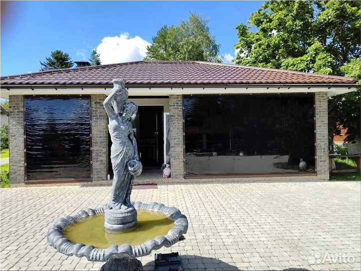 Мягкие окна для беседки