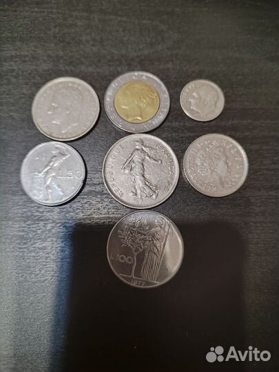 Монеты Европейские