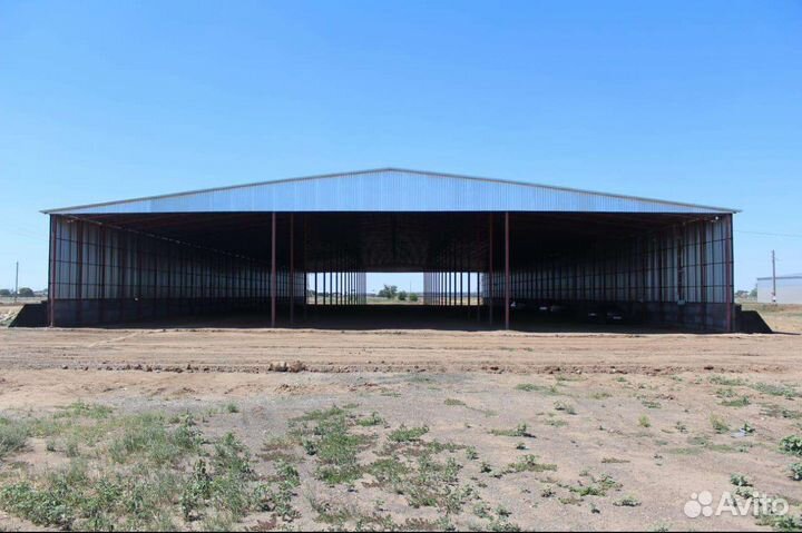 Строительство ангаров, складов, крытых токов