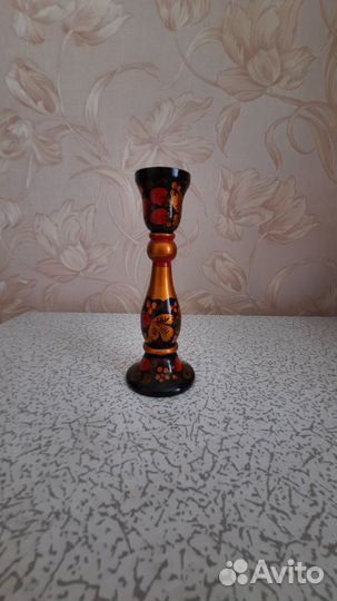 Подсвечник хохлома