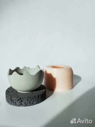 Силиконовые формы для гипса и бетона