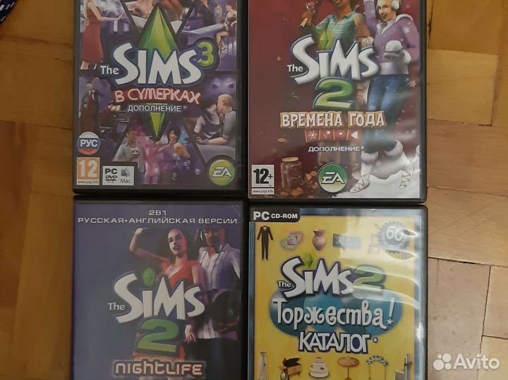 Компьютерная игра sims, sims2, sims3