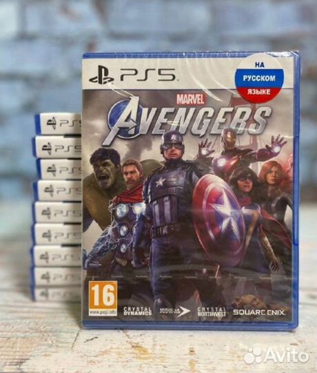 Marvel Avengers Мстители Марвел PS5 диск