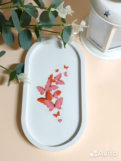 Поднос для украшений/ органайзер/ подсвечник