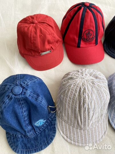 Кепки Miniman, Moncler, Ferrari, IL Trenino, Maxim