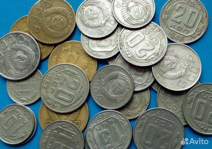 Монеты до 1961 г, ранние Советы, обмен