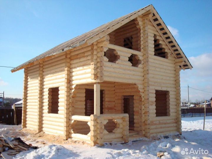Сруб для дома, бани, дачи