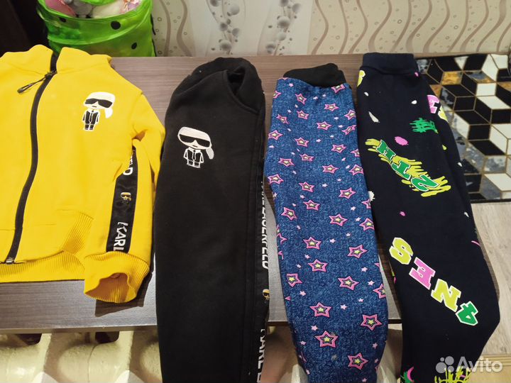 Пакет теплых вещей на девочку