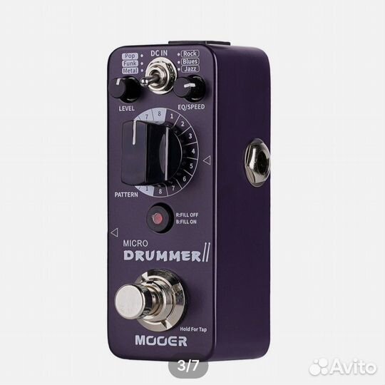 Драм-машина mooer Micro Drummer