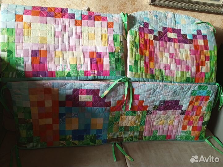 Бортики в детскую кроватку