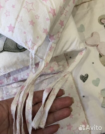 Бортики в детскую кроватку