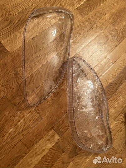 Новые стекла фар Mercedes-Benz s-class W220