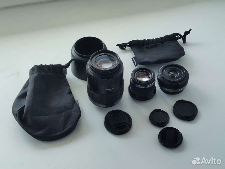 Объективы на систему M43 20/1.7 45/1.8, 45-200