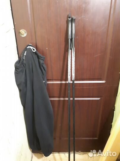 Лыжные палки 150см аллюминевые