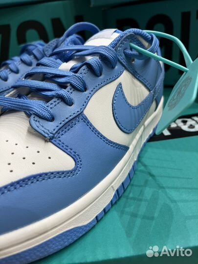 Кроссовки Nike Dunk Low UNC Оригинал Poizon