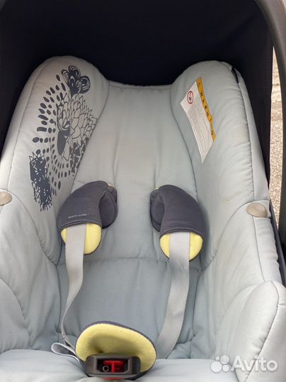 Автокресло с базой maxi cosi pebble