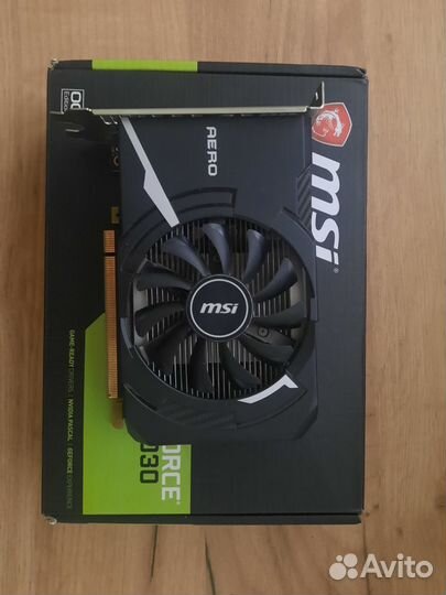 Msi geforce gt 1030 aero itx 2 gb gddr5