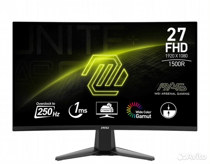 Игровой монитор Msi 27 дюмоц 250Hz