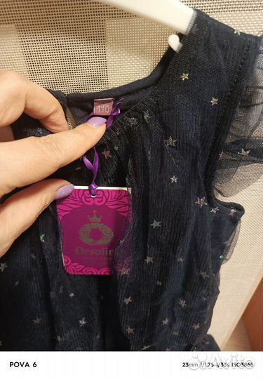 Платье для девочки новое 110 рост