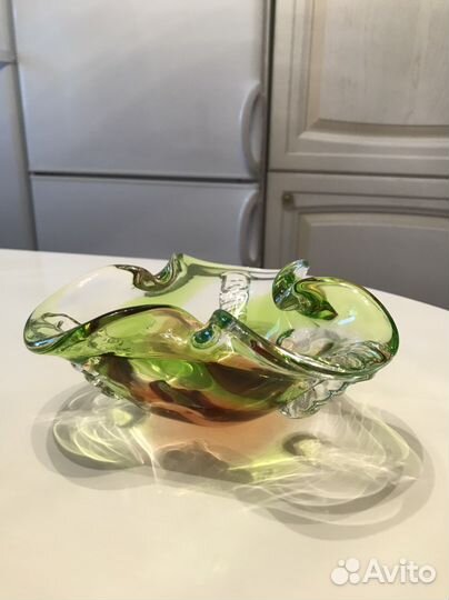 Вазочка Чехия винтаж СССР