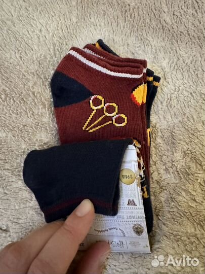 Носки детские для мальчика,3 шт, Harry Potter 23/2