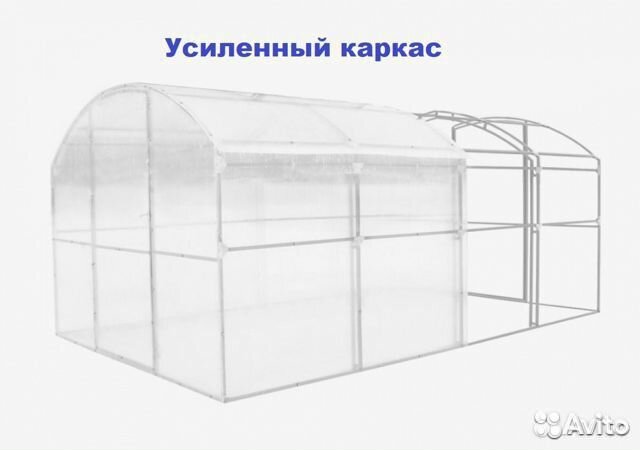 Теплицы с усиленным каркасом