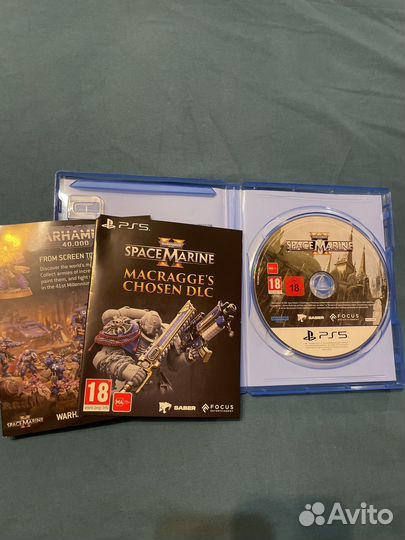 Warhammer 40000 space marine 2 ps5 диск