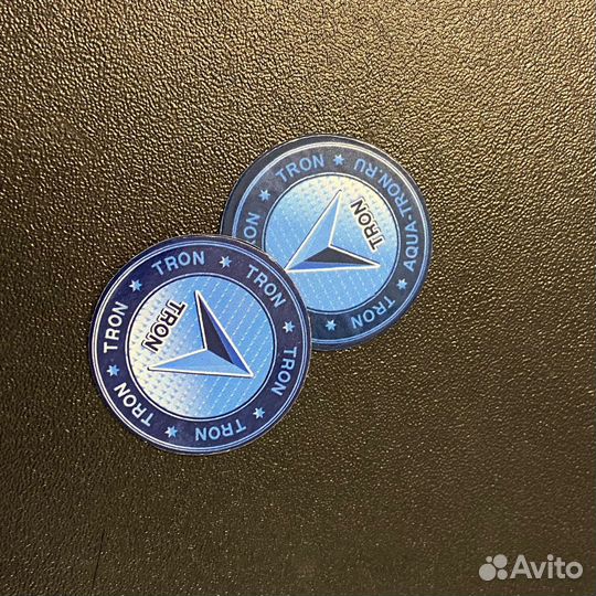 Магнитные визитки круглые 6 см