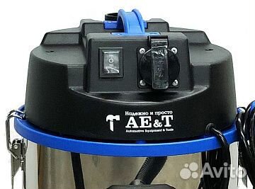 Профессиональный пылесос AE&T 30л, 1400Вт TC122A