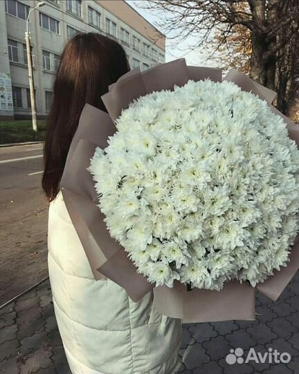 Букет из хризантемы