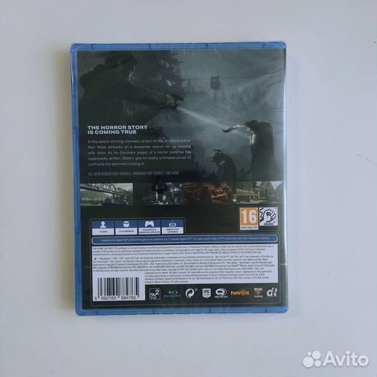 Alan wake (ps4, новый, русские субтитры)