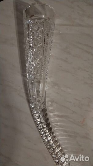 Хрустальный рог праздничный