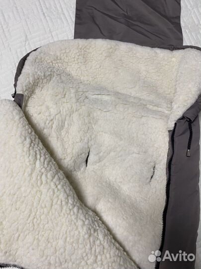 Зимний конверт в коляску до 3 лет