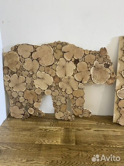 Медведь из можжевельника