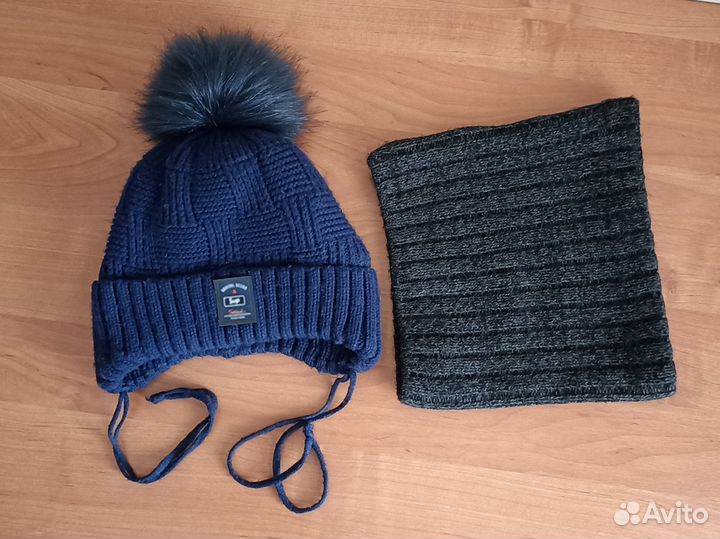 Шапки (деми, зима), снуды, шлемы, р.48-52, варежки