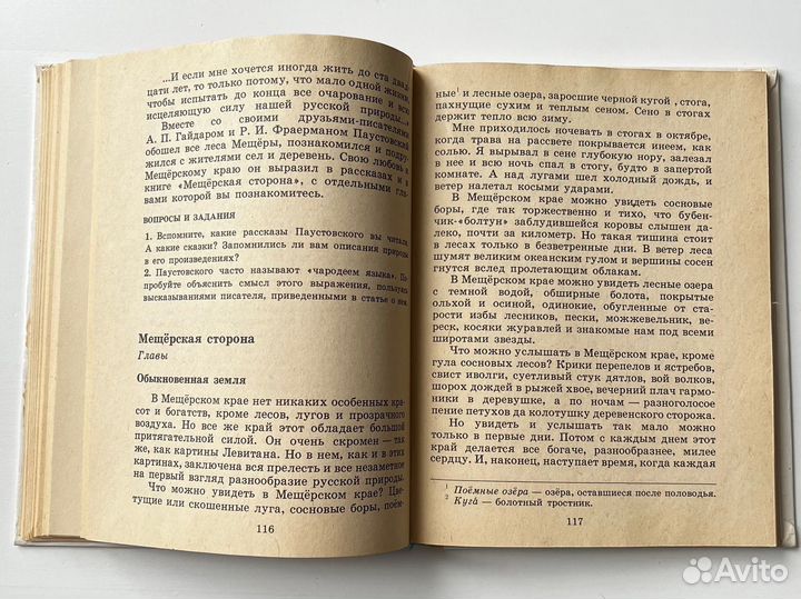 Родная литература 4 класс 1988