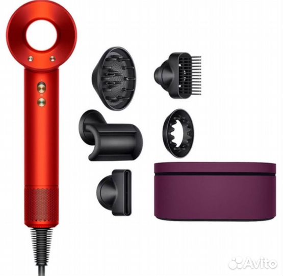 Dyson HD07 Topaz Orange Gift Edition новый фен