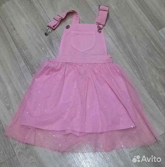 Джинсовый сарафан 110