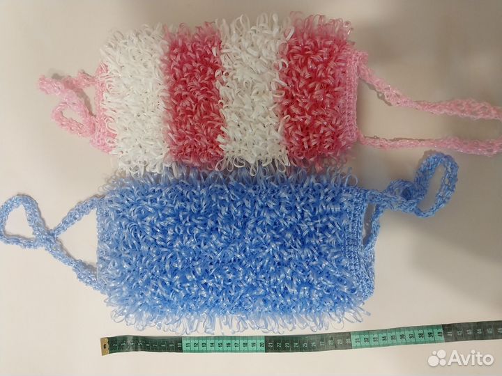 Мочалка ручной работы