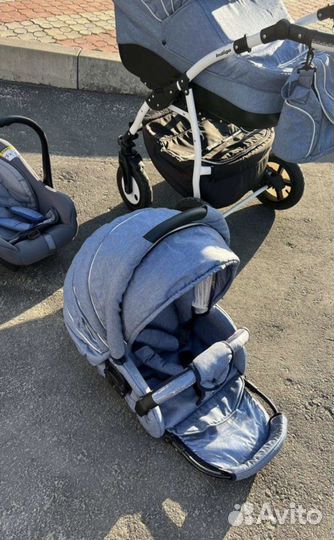 Коляска 3 в 1 indigo