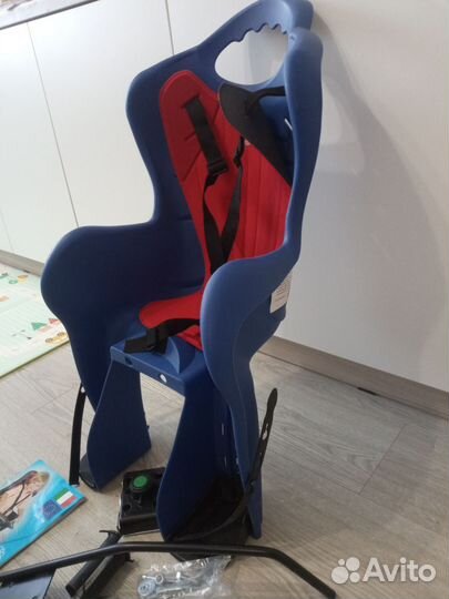 Детское велокресло новое