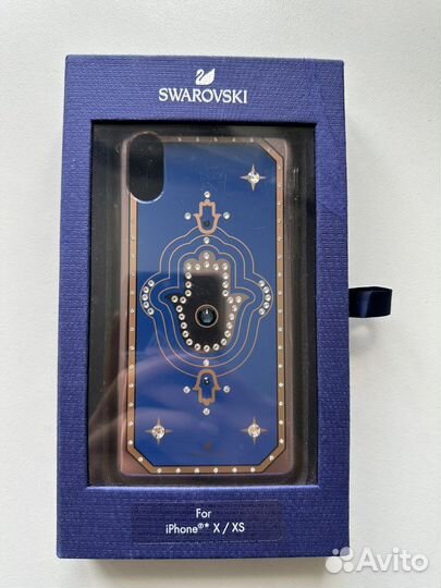Чехол на iPhone X Swarovski