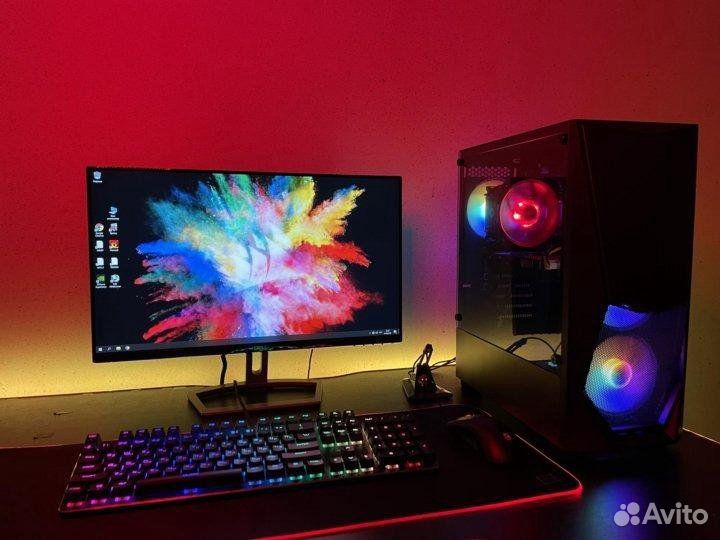 Игровой пк с монитором 144 гц