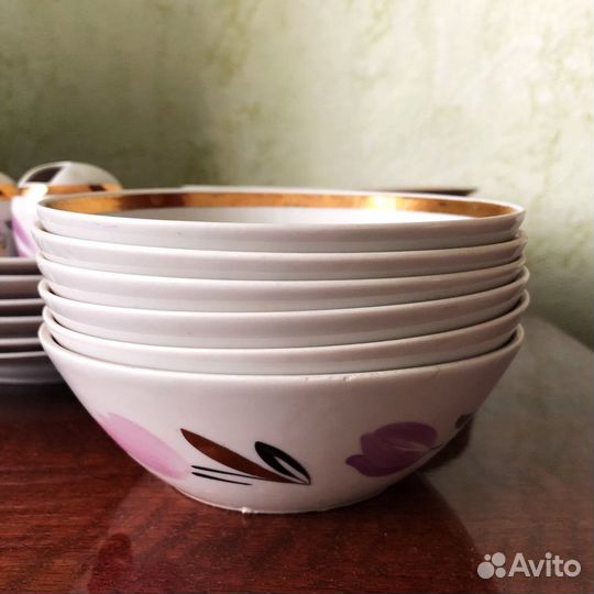 Обеденный сервиз фарфор СССР