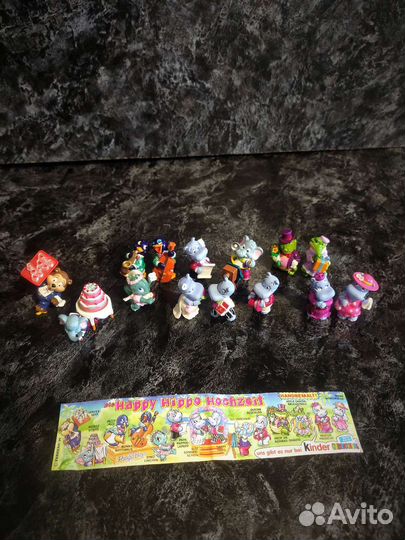 Киндер Бегемоты свадьба львы и др