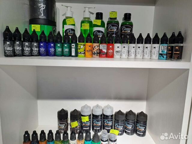 Тату краска цветная