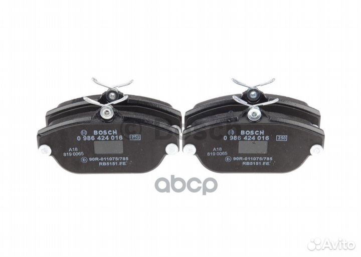 К-кт колодок дисковых volvo 740 83-92, 760 84-9